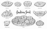 Indian Food Coloring Pages & coloring Book 6000  sketch template
