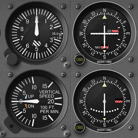 Six Pack Flight Instruments - #aviation #airplane #flightinstruments # ...