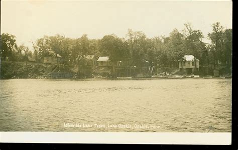 Osakis, MN, Lake Osakis, Hotel Idlewilde #3, ca 1908 | Ren Holland's ...