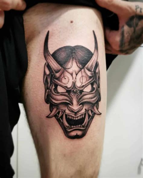 50+ Oni Mask Tattoos: Origins, Meanings & Tattoo Ideas