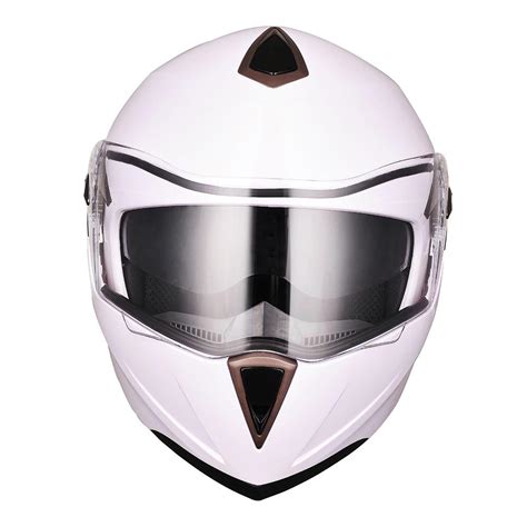 DOT Full Face Flip up Motorcycle Helmet Dual Visor Bike Race Size & Color Opt