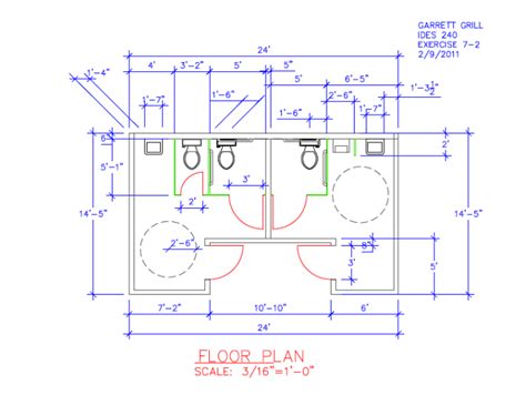 Commercial Restroom Layout - GermanKendrick