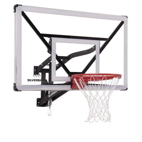 Silverback SBX 54" Wall-Mounted Adjustable Basketball Hoop - Walmart.com