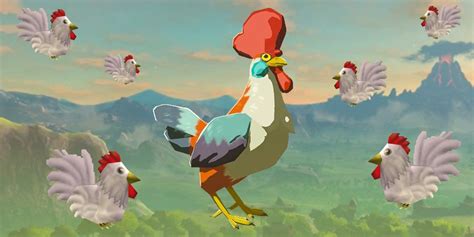 BOTW Player Commands Cucco Army To Take Down Yiga Clan Member