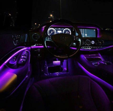 Pin by Bambi🦇 on Royal purple | Luxury cars, Luxury car interior, Neon car