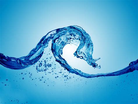 Beautiful water wave Free PPT Backgrounds for your PowerPoint Templates