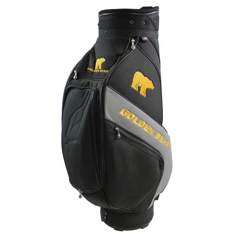 Lot Detail - Jack Nicklaus Golden Bear Black Golf Bag