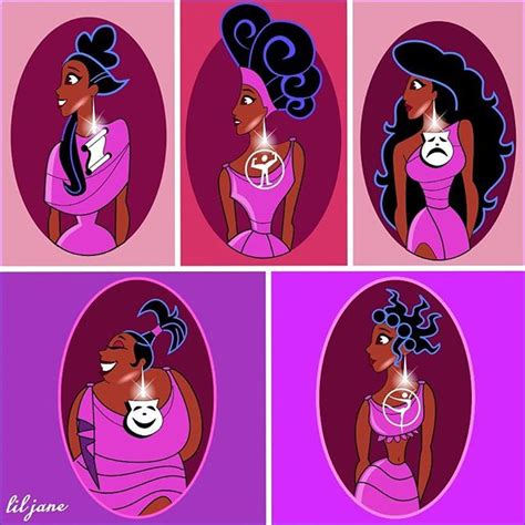 The Muses from Disney's "Hercules" | Disney hercules, Disney art ...