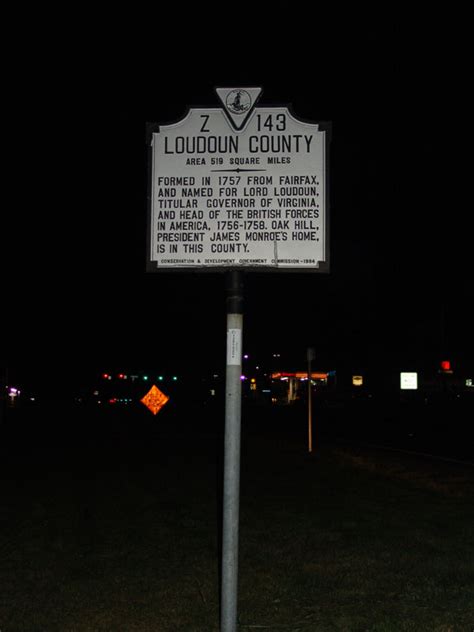 Loudoun County - Virginia Historical Markers on Waymarking.com