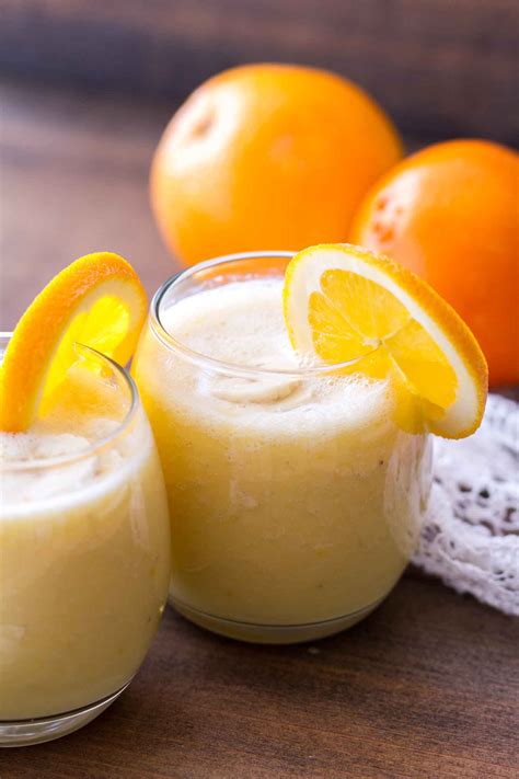 Fresh Orange Smoothie Recipe - Julie's Eats & Treats