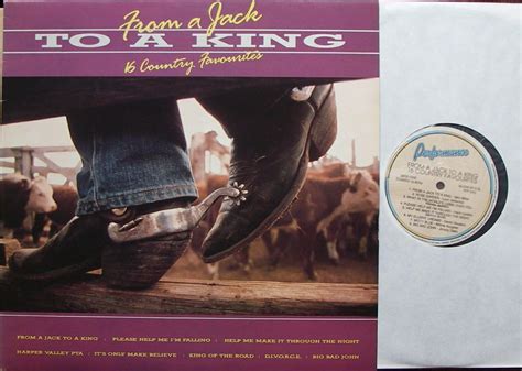 From A Jack To A King: 16 Country Favourites 12" 33RPM VINYL: Amazon.co ...