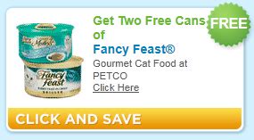 Coupon for 2 FREE Cans of Cat Food!