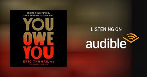 You Owe You by Eric Thomas PhD, Chris Paul - foreword - Audiobook - Audible.com.au