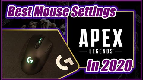 How to SET your MOUSE [Apex Legends in 2020] - YouTube