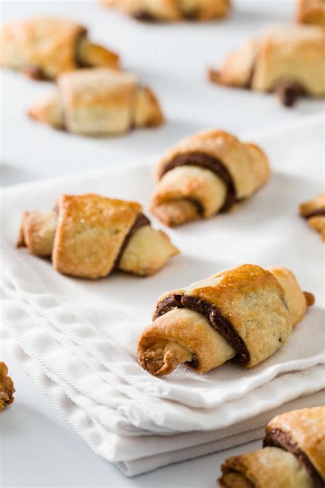 Nutella Cream Cheese Rugelach Recipe | Dandk Organizer