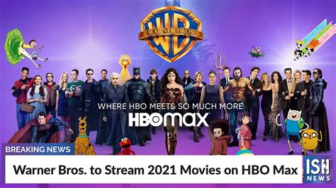 Warner Bros. to Stream 2021 Movies on HBO Max - YouTube