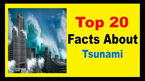 Tsunamis Facts And Information