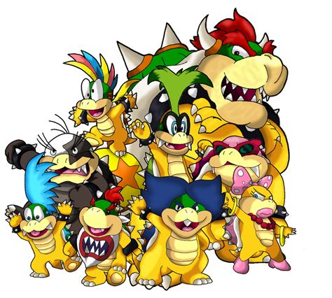 The Koopa Family by Tails19950 on DeviantArt