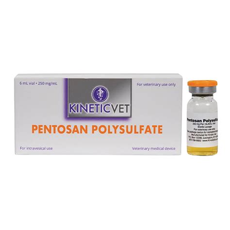 Rx Pentosan Polysulfate, 250 mg/ml, 6ml Vial - Lambert Vet Supply | Dog, Cat, Horse, Kennel ...