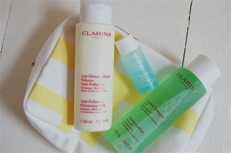 Clarins Cleansing Trousse Skincare Set Review | Dalry Rose Blog