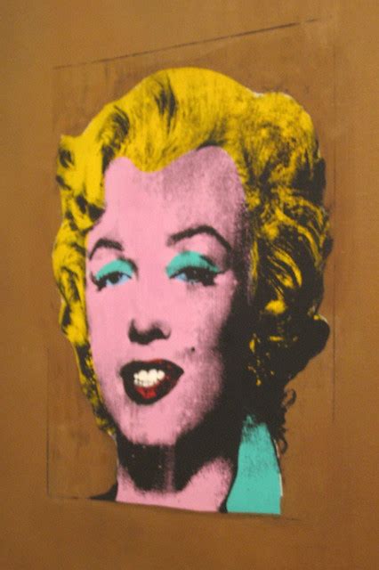 NYC - MoMA: Andy Warhol's Gold Marilyn Monroe | Flickr - Photo Sharing!