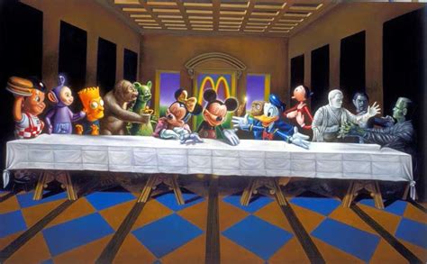 Last supper, Last supper art, Art parody