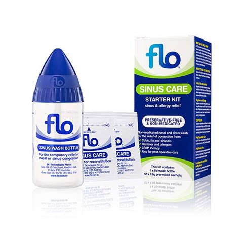 Flo Sinus Care treats nasal & sinus congestion from Hayfever and Allergies