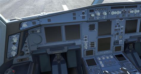 Aerosoft shares first cockpit image of its Airbus A330 for MSFS - MSFS Addons