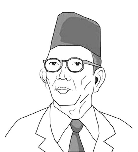 Mewarnai Gambar Pahlawan Nasional Indonesia - MasterWarna.com