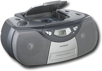 Best Buy: Magnavox CD Boombox with Cassette Player MCS200SL1