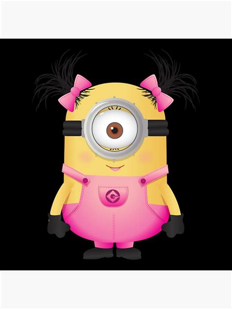 "Minion cute girl" Poster for Sale by Amosbriggs | Redbubble