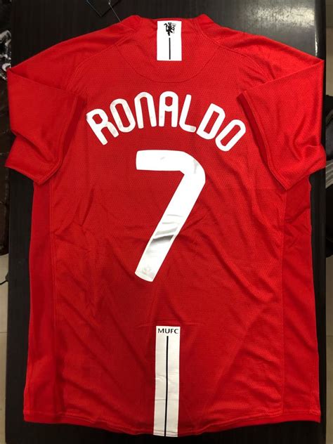 Manchester United CR7 2007-08 UCL Final Jersey | Football Jersey Online India - TheSportStuff