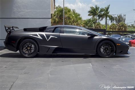 Black Lamborghini Murcielago SV For Sale in Miami - GTspirit