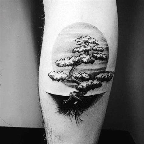 60 Bonsai Tree Tattoo Designs For Men - Zen Ink Ideas