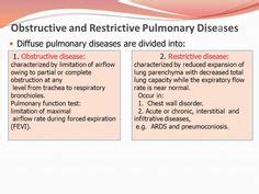 8 Restrictive vs obstructive ideas | lung disease, respiratory therapy ...