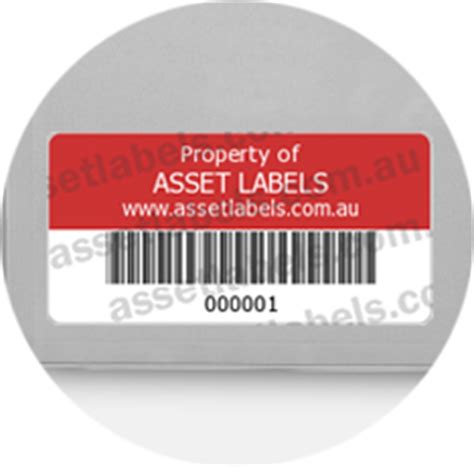 Asset Labels can be produced in all different sizes.