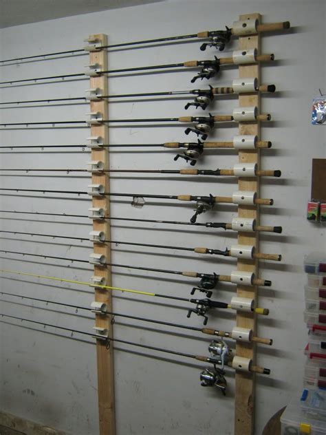 Ceiling Mounted Rod Holder | Fishing rod rack, Diy fishing rod, Diy ...