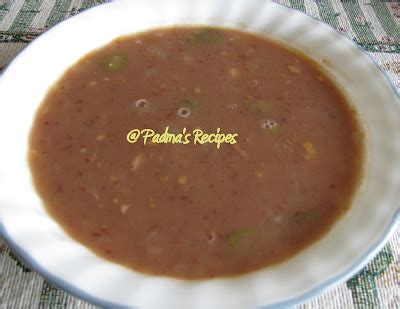 Padma's Recipes: RAJMA SOUP