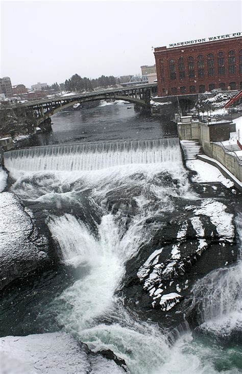 Spokane River Falls Photograph by James Connor | Fine Art America