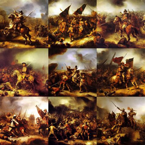 Battle of Mohács, high resolution, detailed, oil | Stable Diffusion ...