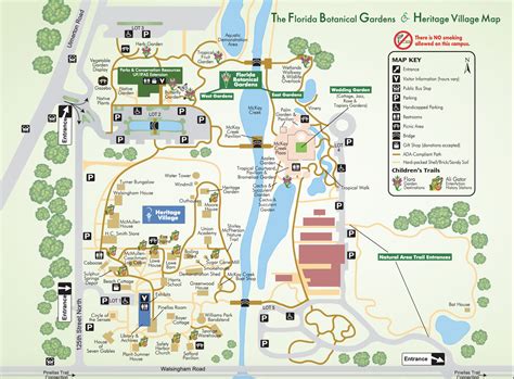 Map Garden Map Visitor Map Visitors - Florida Botanical Gardens Foundation, Inc