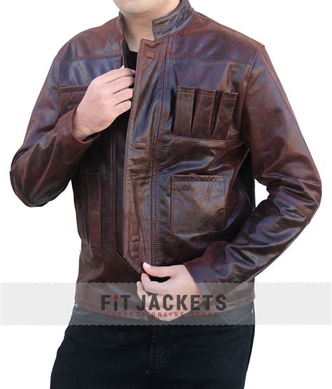 Han Solo Star Wars the Force Awakens Jacket - Fit Jackets