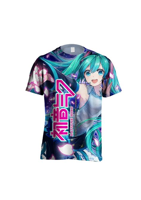 Hatsune Miku: Sogawa Miku Sublimation (hmv Exclusive) Blue Tee | T-Shirt | Free shipping over £ ...