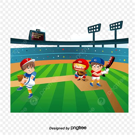 Baseball PNG Image, Vector Baseball Kids, Baseball Vector, Kids Vector, Baseball PNG Image For ...