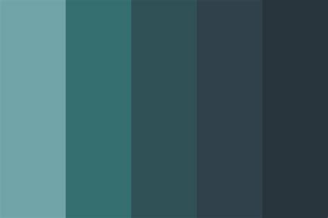 Dark Turquoise Color Palette