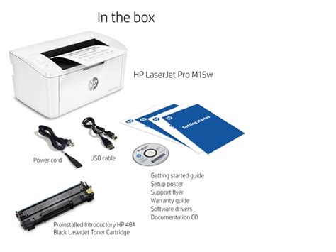 HP LaserJet Pro M15w Printer (W2G51A#BGJ)