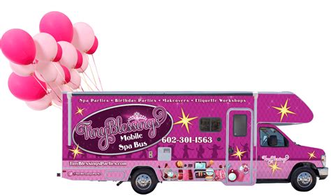 Tiny Blessings Parties Mobile Spa Bus – BLAXFRIDAY