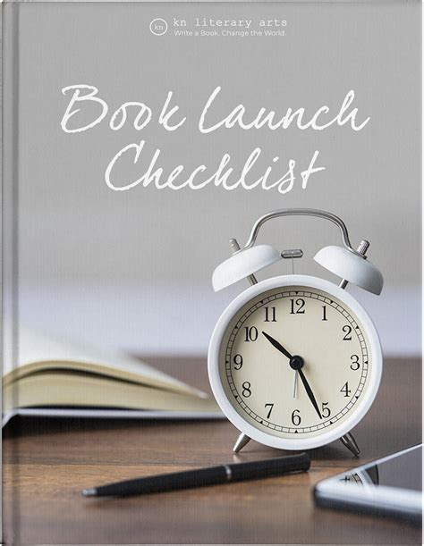 Book Launch Checklist