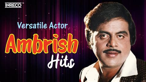 Versatile Actor Ambrish Hits | Rebel Star Ambareesh Kannada Songs | G.K.Venkatesh | Satyam - YouTube