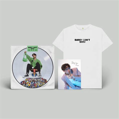 Barry Can't Swim - Logo T-Shirt + Picture Disc. Barry Can't Swim.